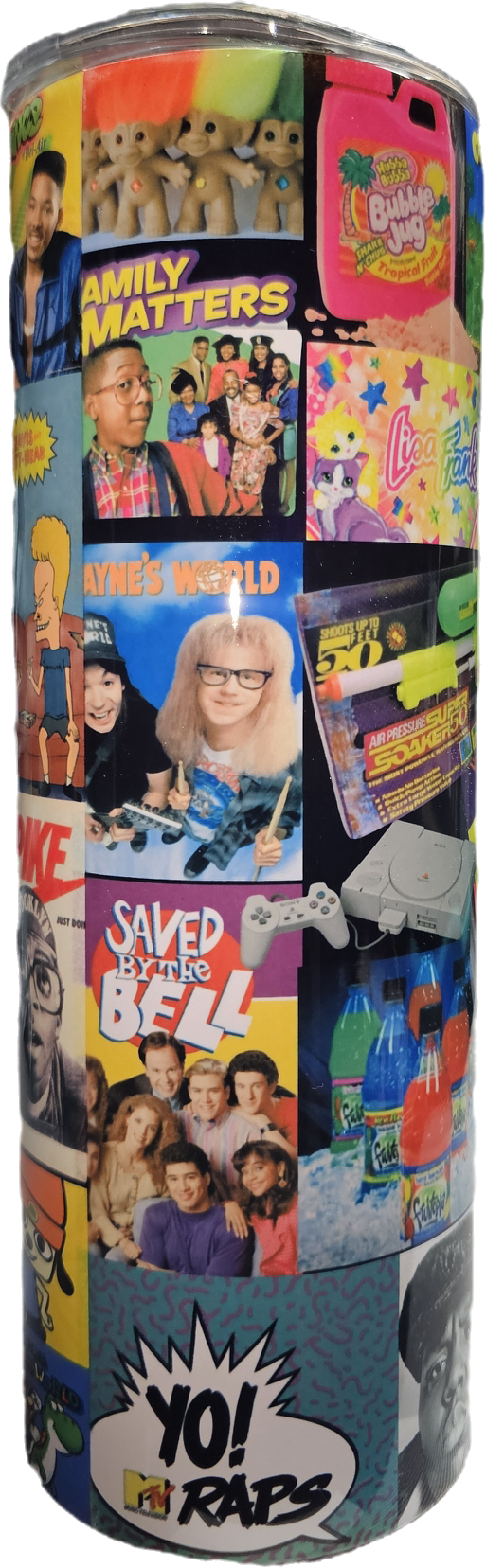 I love the 90s themed 20 oz tumbler